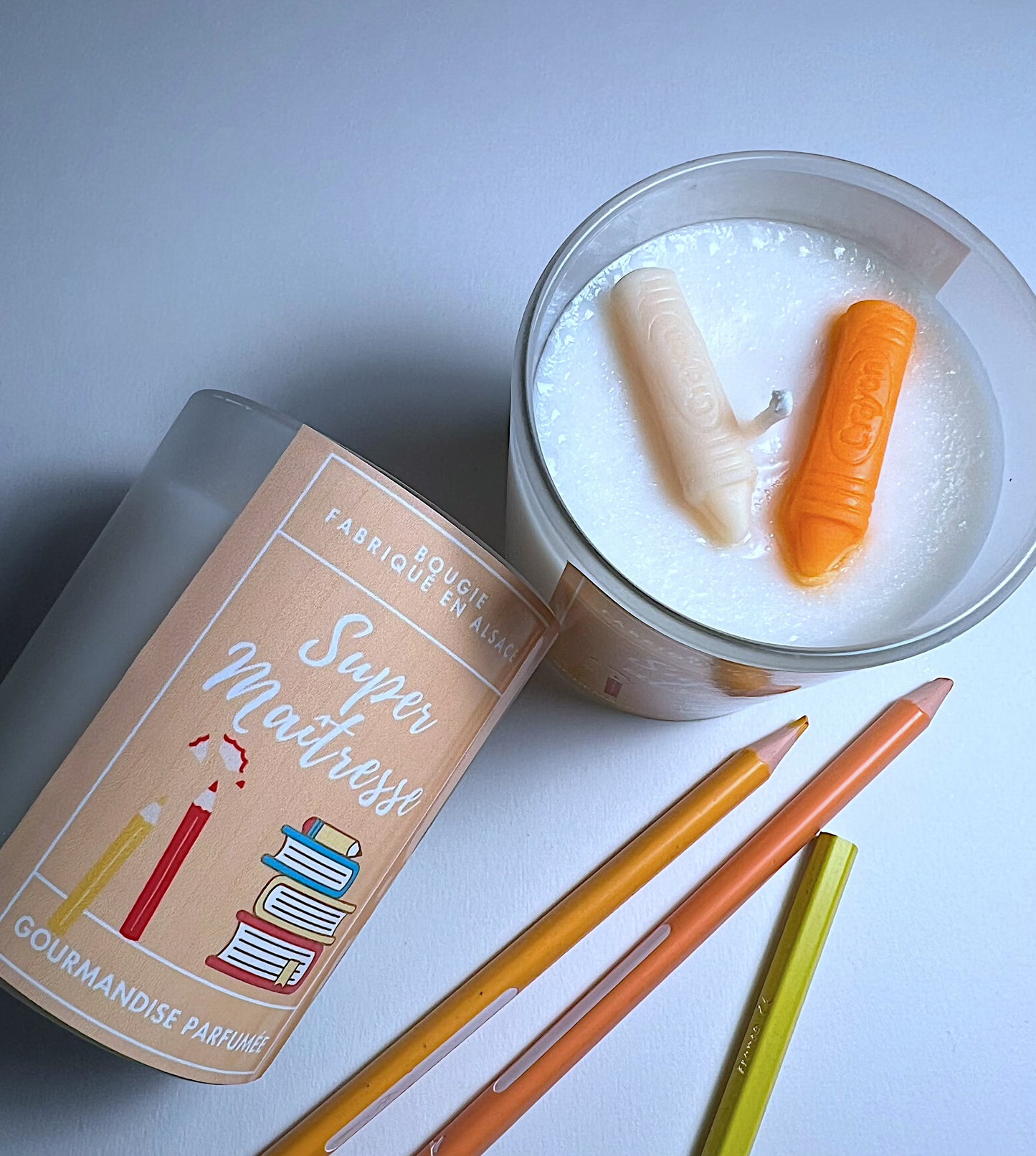 Bougie pêche super maîtresse