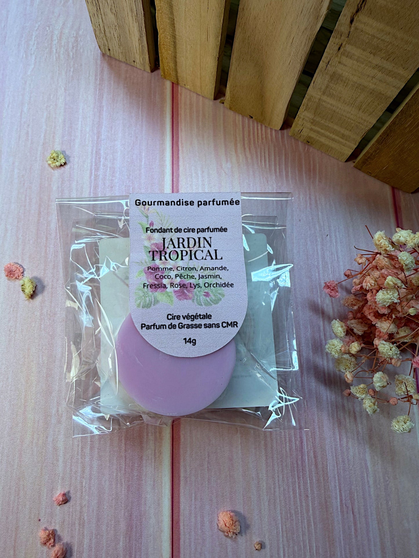Fondant jardin tropical