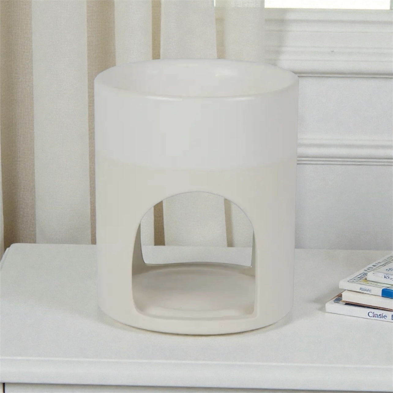 Brûleur OPALINE blanc