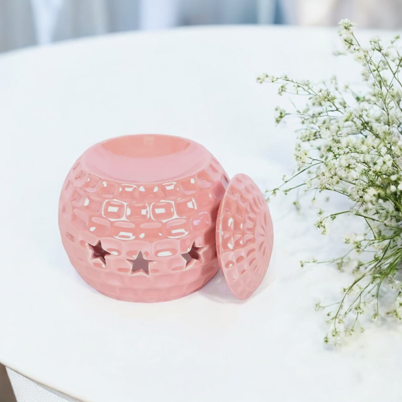 Brûleur rose etoilé