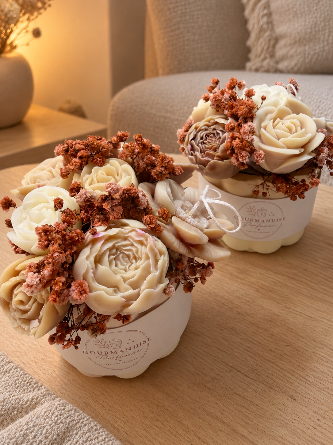 Bouquets parfumés «Fleur de coton »