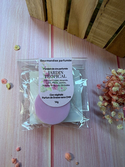 Fondant jardin tropical