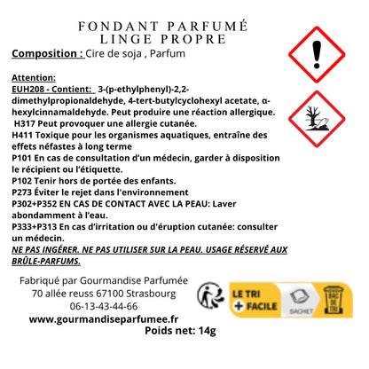 Fondant Linge propre