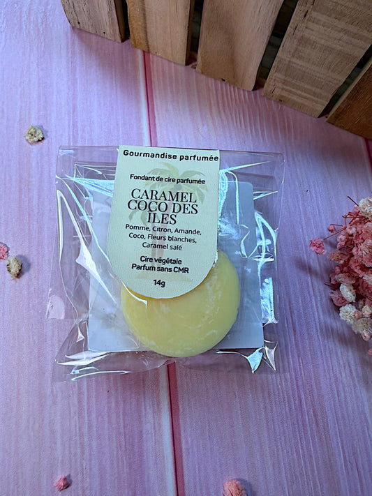 Fondant caramel coco des îles
