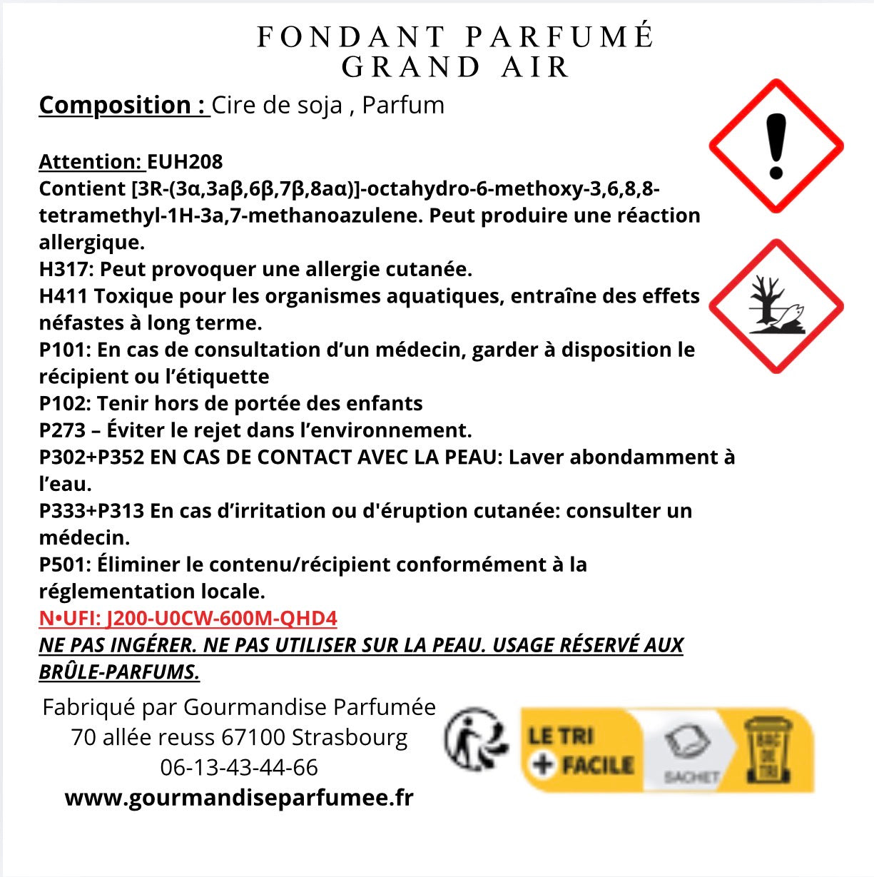 Fondant Grand Air