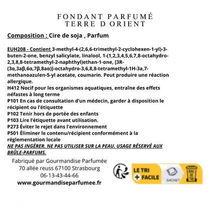 Fondant Terre d'orient