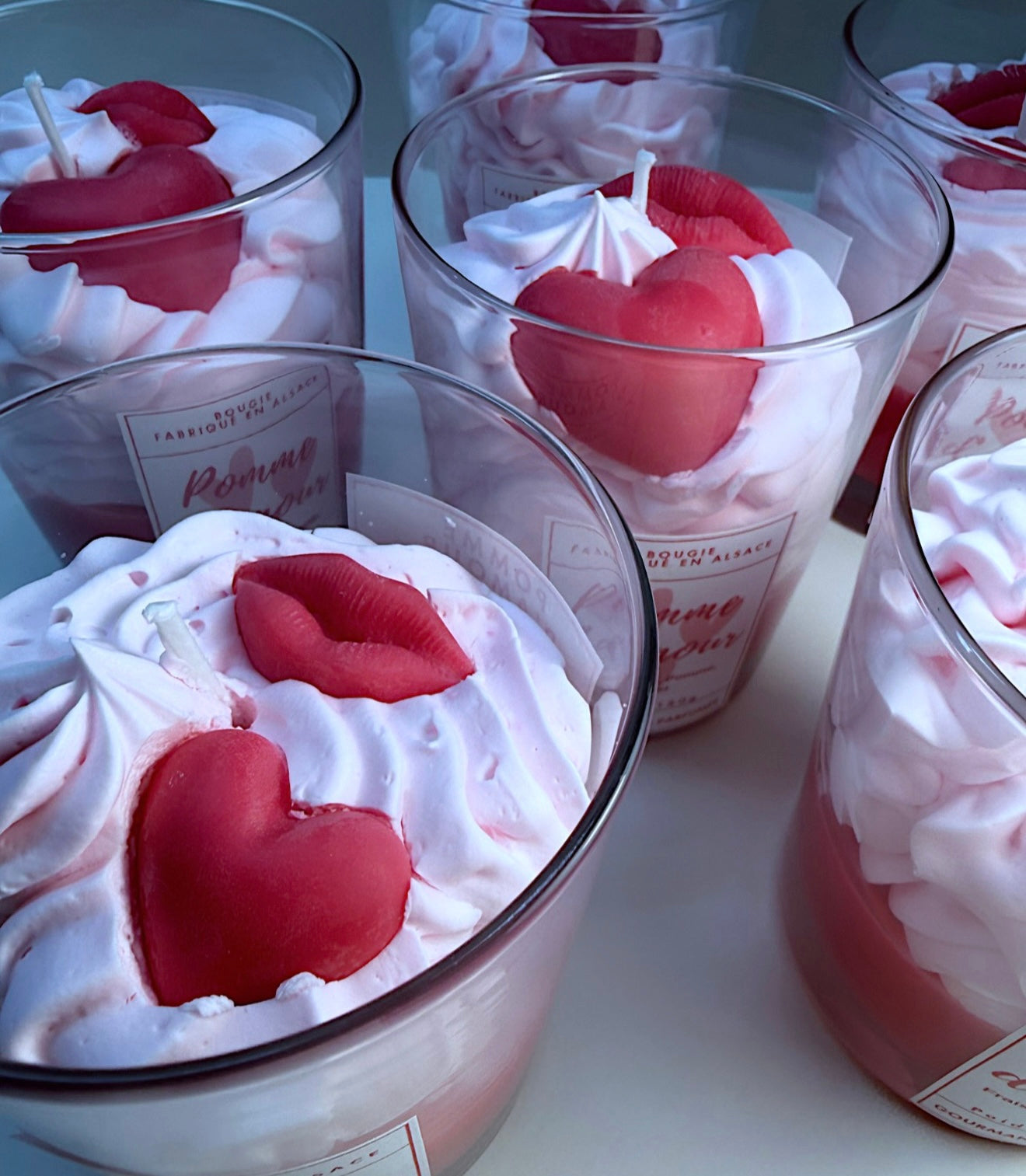 Bougie Pomme d’amour