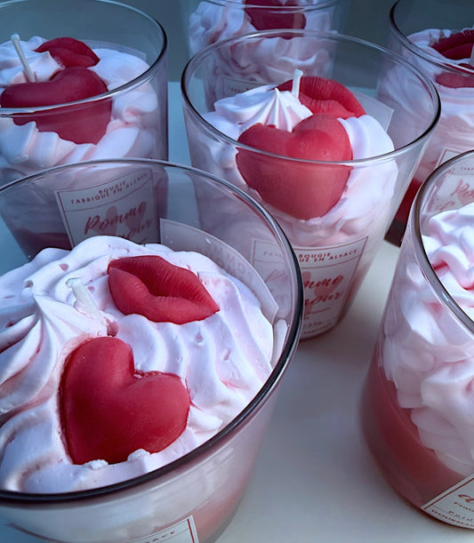 Bougie Pomme d’amour