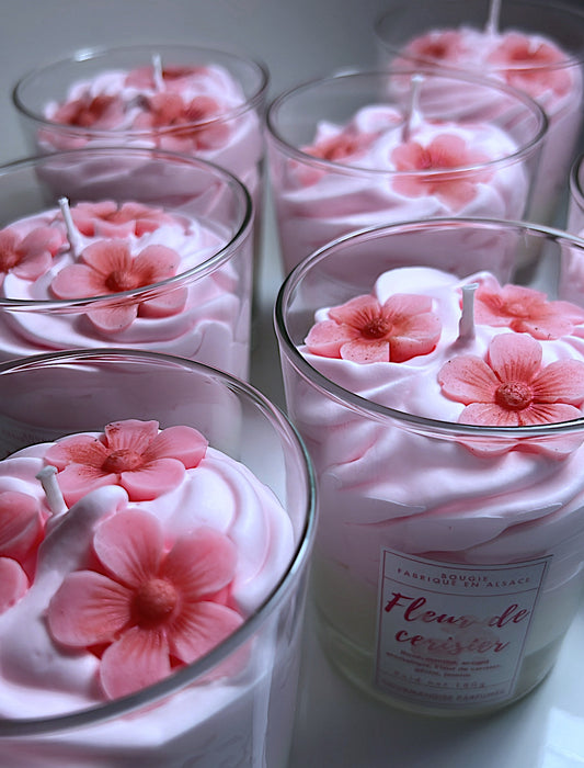 Bougie fleur de cerisier