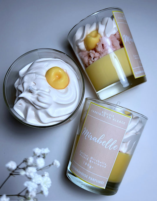 Bougie mirabelle