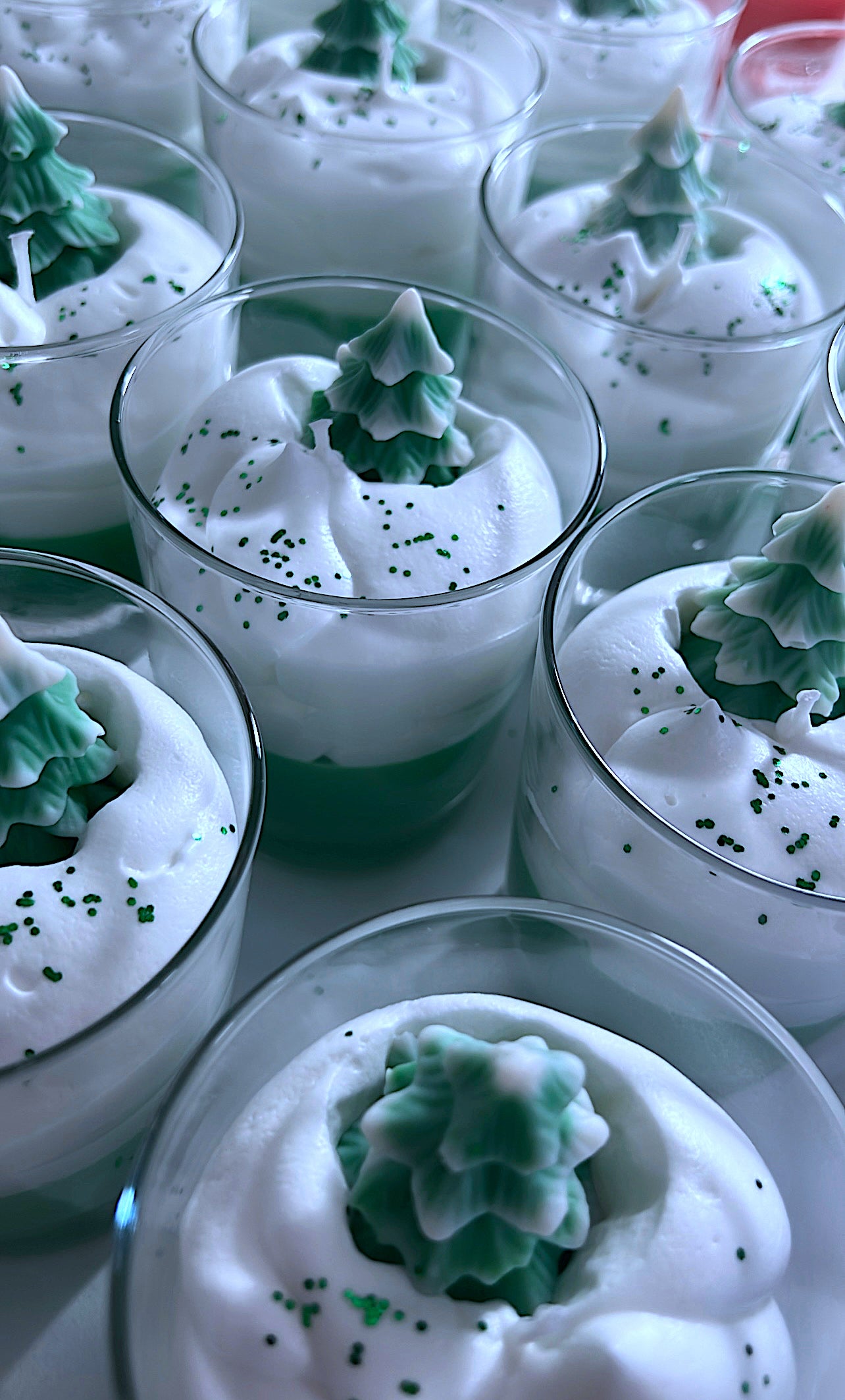 Bougie sapin de noel