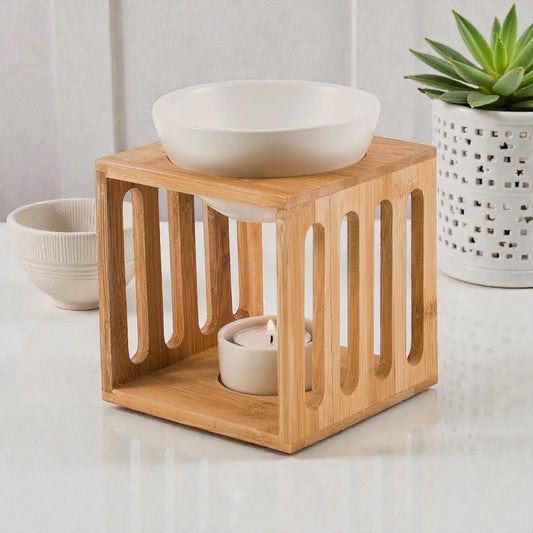 Brûleur BAMBOU blanc